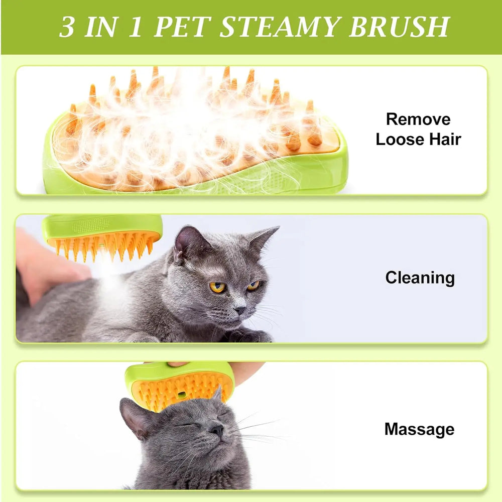 Pet Steamy Brush