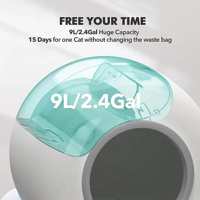 Self-Cleaning Cat Litter Box App Controlled