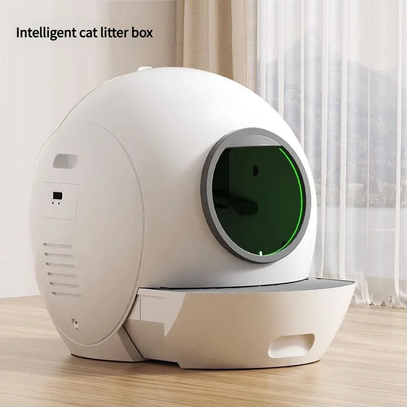 Robotic Self-Cleaning Litter Box