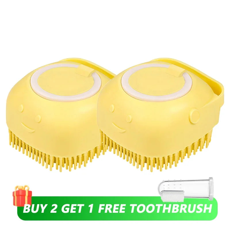 Bathing Pet Brush & Massage