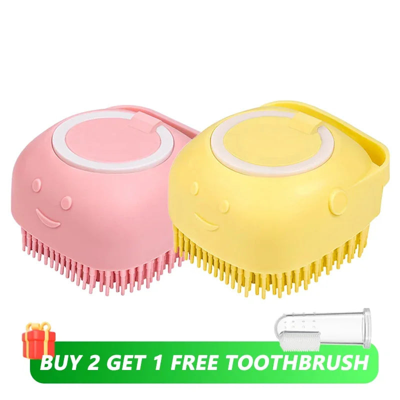 Bathing Pet Brush & Massage