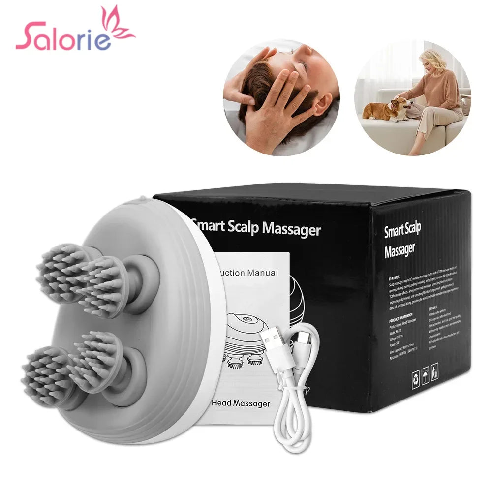 Automatic Pet Scalp Massager