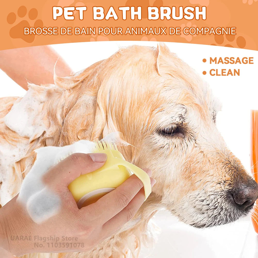 Bathing Pet Brush & Massage