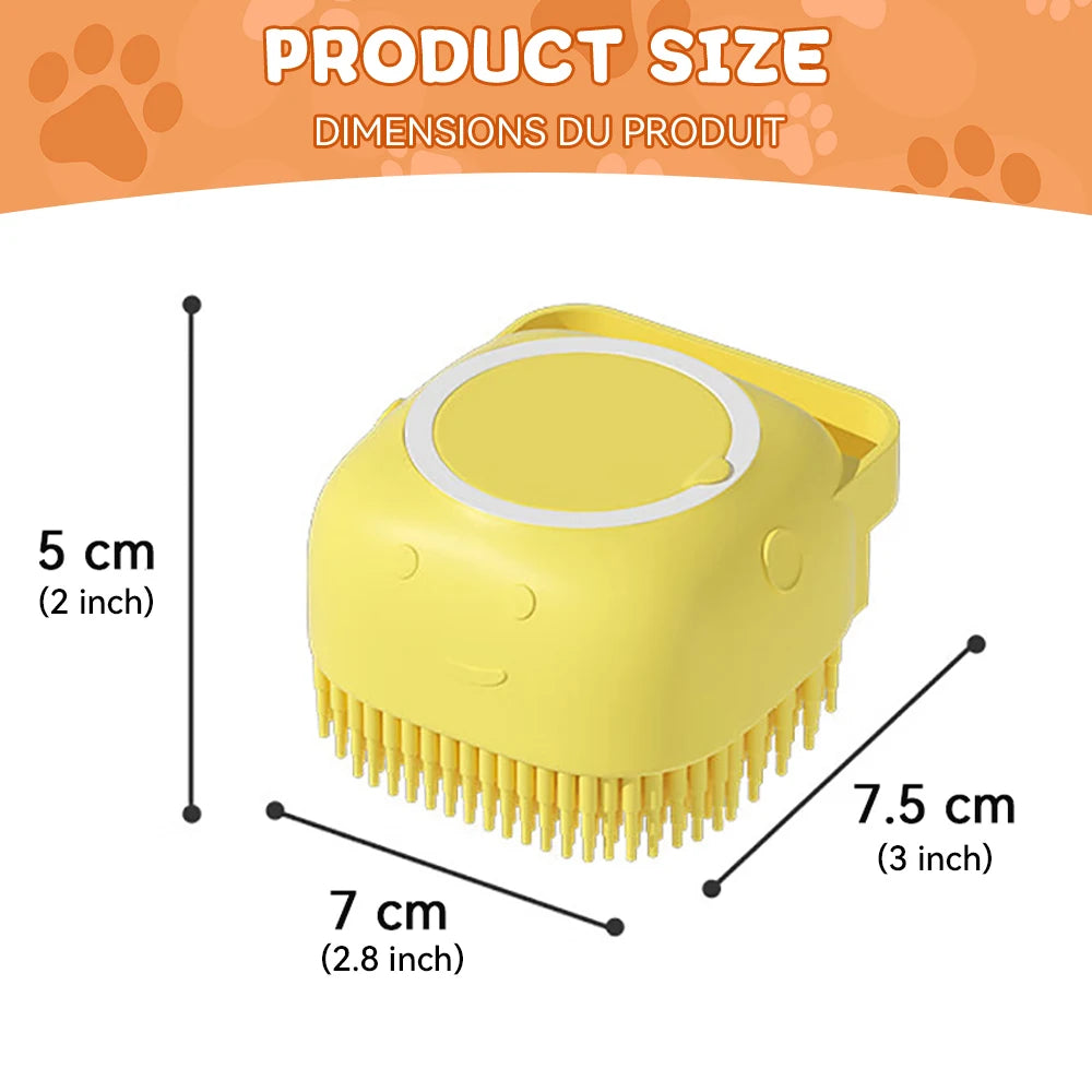 Bathing Pet Brush & Massage