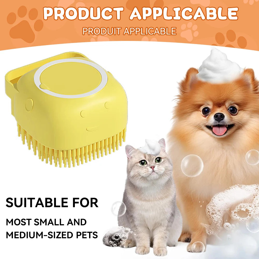 Bathing Pet Brush & Massage